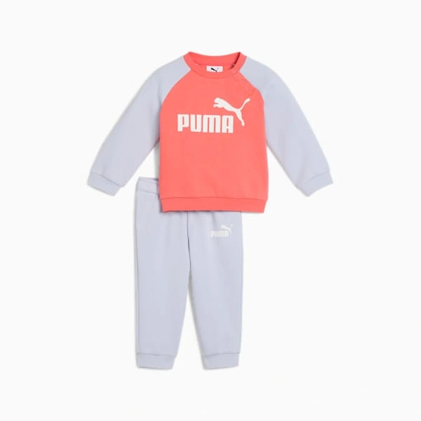 MiniCats: Zestaw Raglan i Spodnie dla Malucha PUMA | Urocza Wygoda w Dwóch Kawałkach! Idealny Prezent!