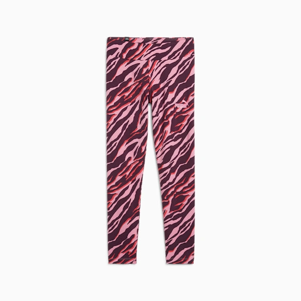 PUMA ESS+ ANIMAL Legginsy dla dużych dzieci: Dzikie wzory, niesamowita wygoda, styl na co dzień!
